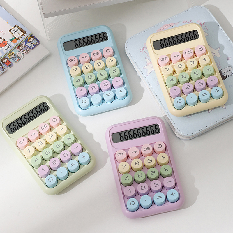 Office Technology - 10 Digital School Student Calculator Mechanical
