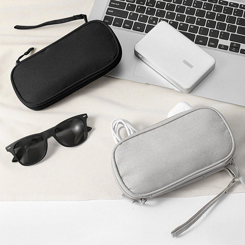 Office Tech Bag - Travel Data Cable Storage Bag, Multi-Pocket