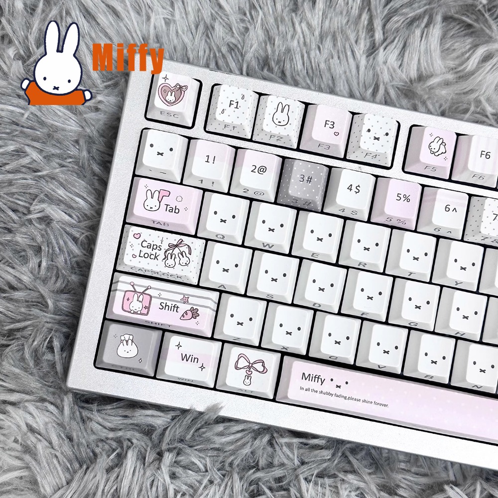 Kawaii Miffy Mechanical Keyboa - Office Tech review and price