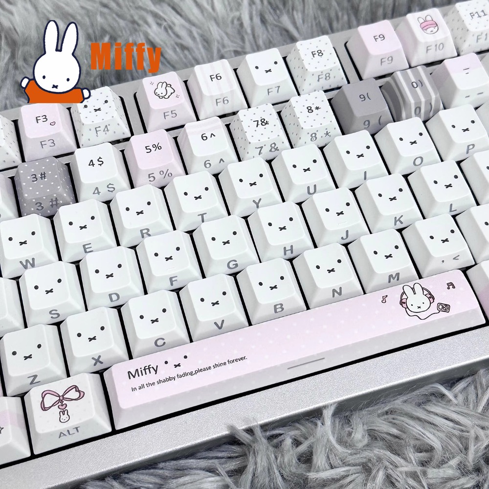 Kawaii Miffy Mechanical Keyboa - Office Tech review and price