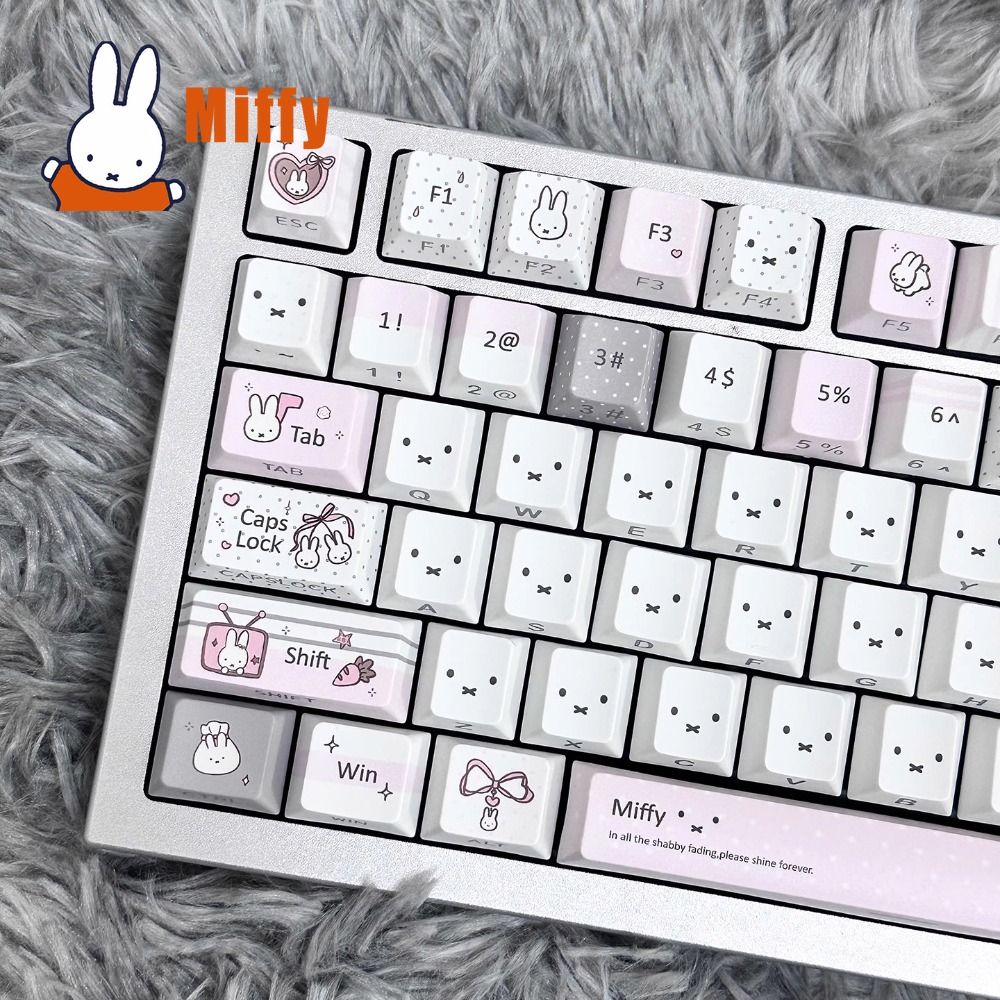 Kawaii Miffy Mechanical Keyboa - Office Tech review and price