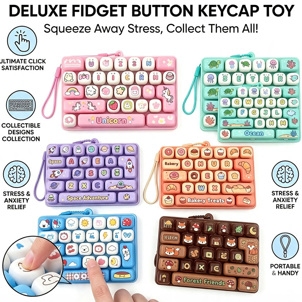 Mechanical Keyboard Keychain 2 - Office Tech Setup review and price