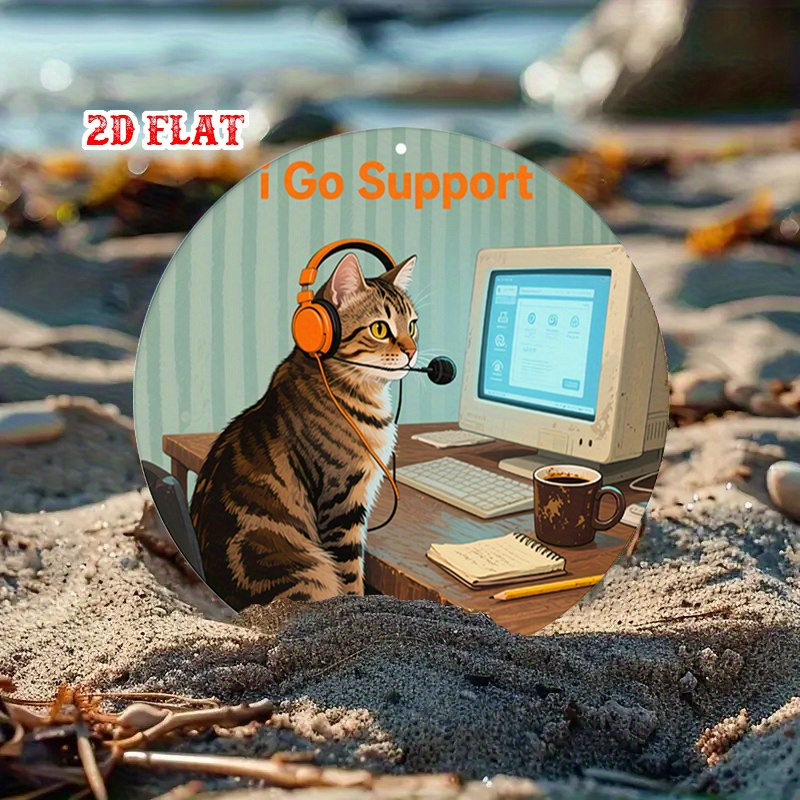 CIFBUY 2D Flat Funny Tech Supp - Office Tech review and price
