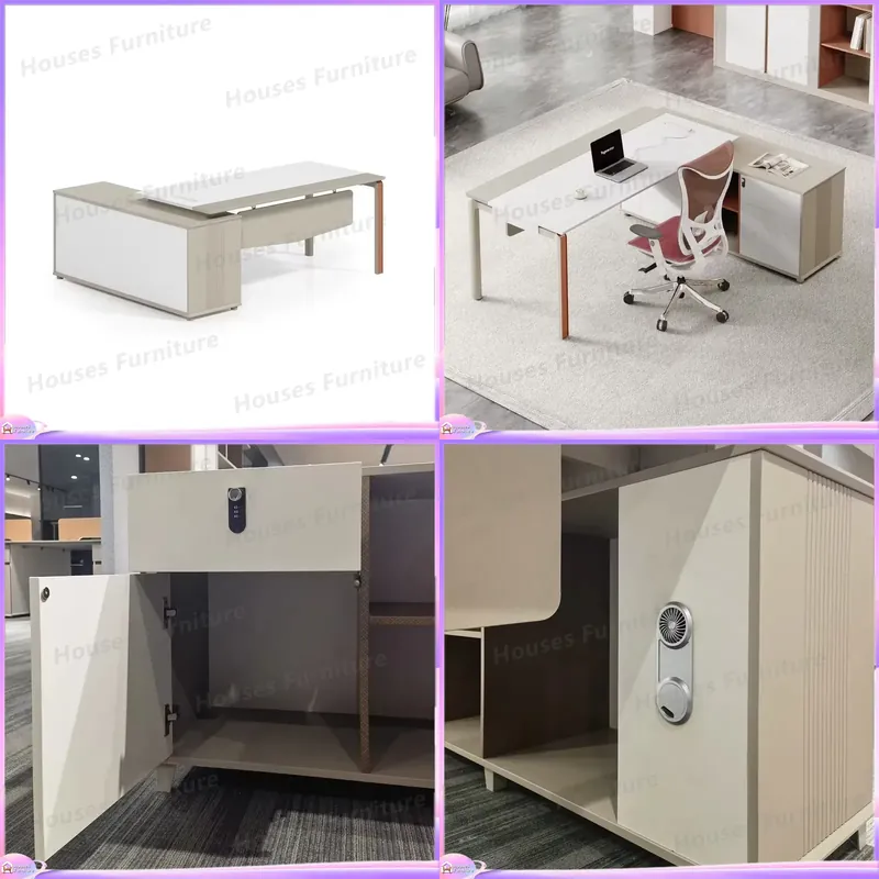 L Shaped Executive Desk Modern - Office Tech Furniture review and price
