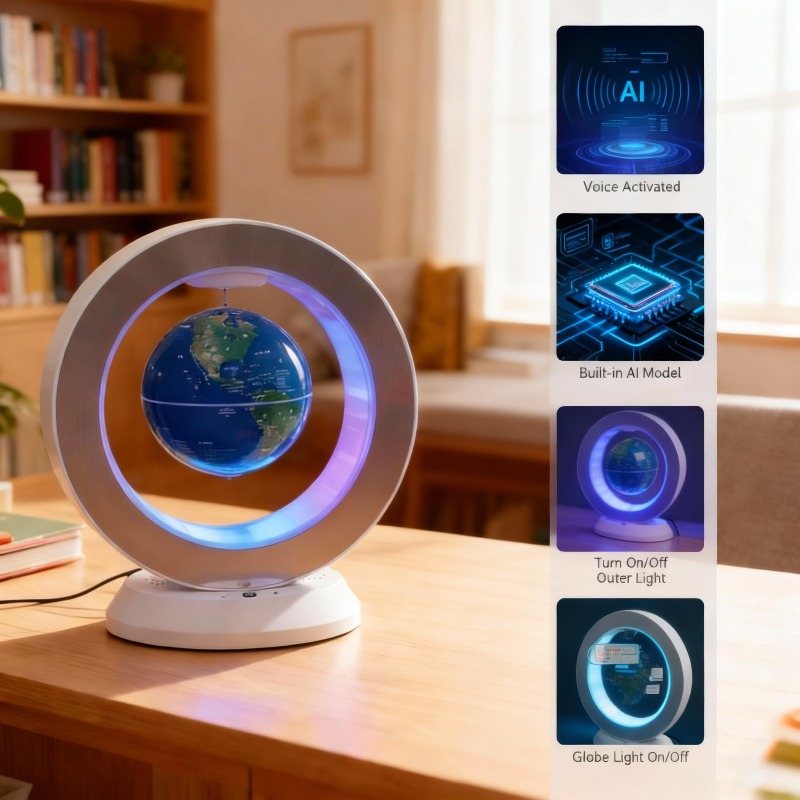 Levitating Globe Bluetooth Spe - Office Tech For Men review and price