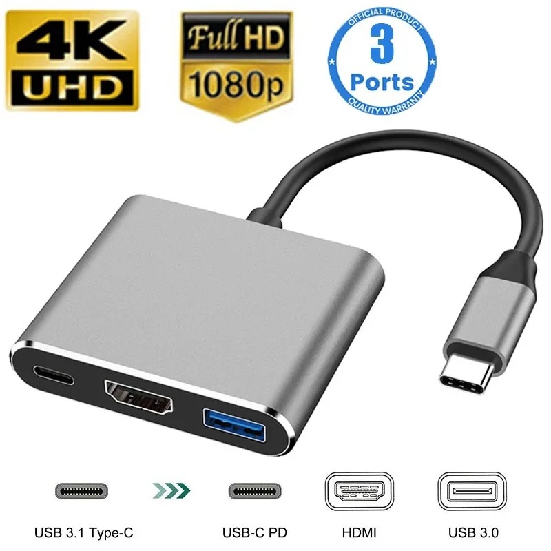 USB C HUB 3in1 Type C 3.0 to H - Docking Station Usb C review and price