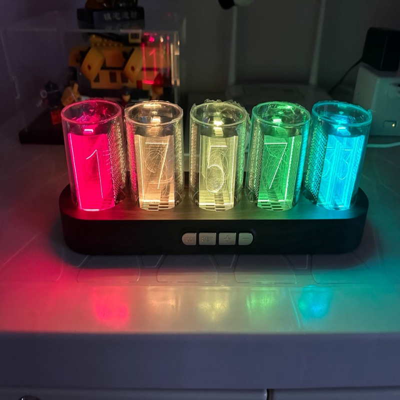 LED Nixie Tube Clock RGB Gamin - Office Tech Setup review and price