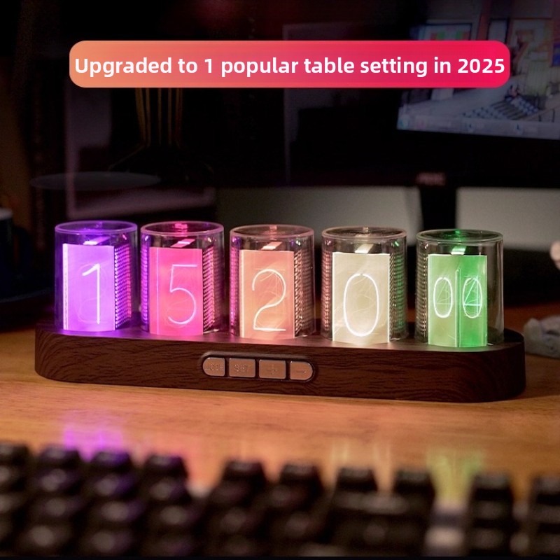 LED Nixie Tube Clock RGB Gamin - Office Tech Setup review and price