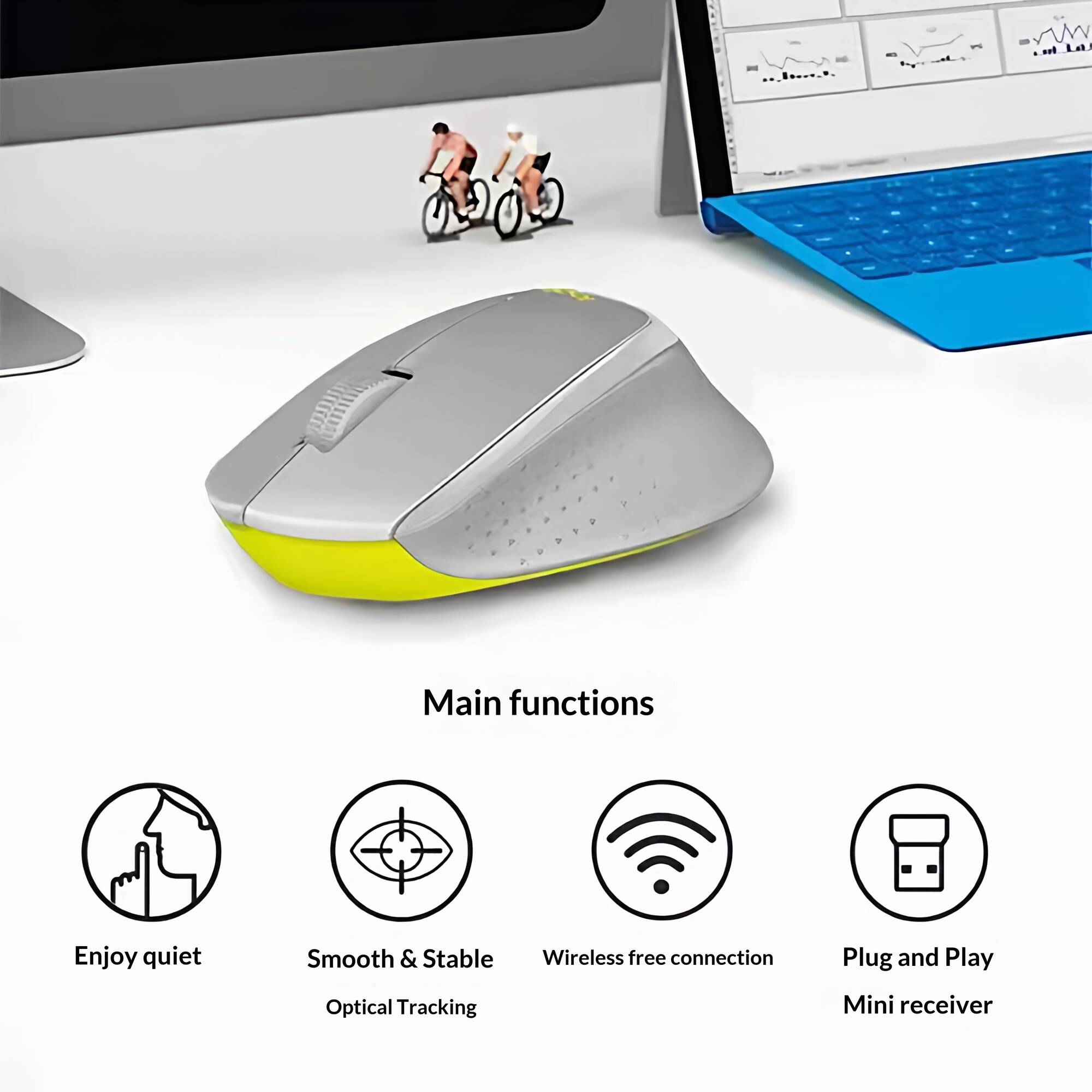Logitech M330 Silent Wireless  - Tech Office Environment review and price