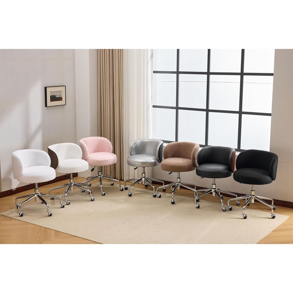 Compact Swivel Desk Chair with - Office Tech Furniture review and price