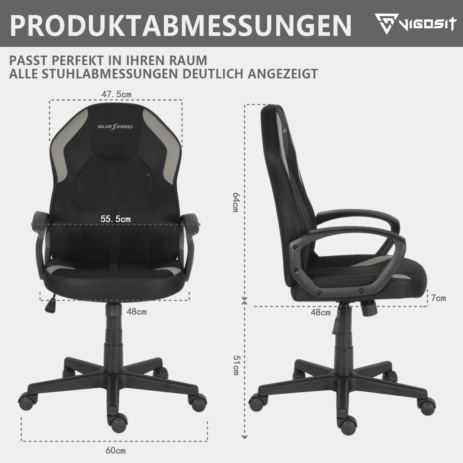 Vigosit Ergonomic Office Chair - Office Tech Furniture review and price