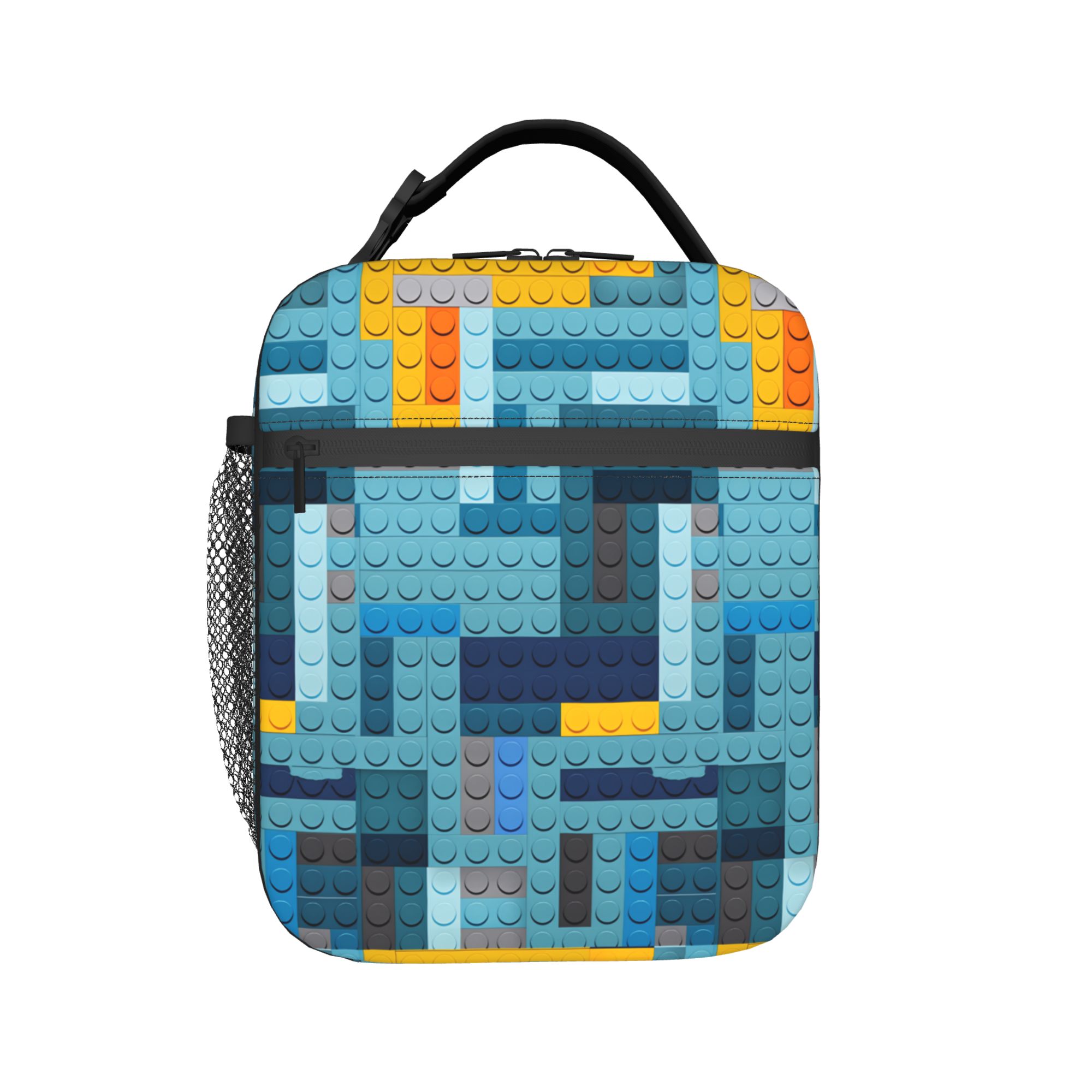 Blue Tech Pixel Building Block - Office Tech Bag review and price