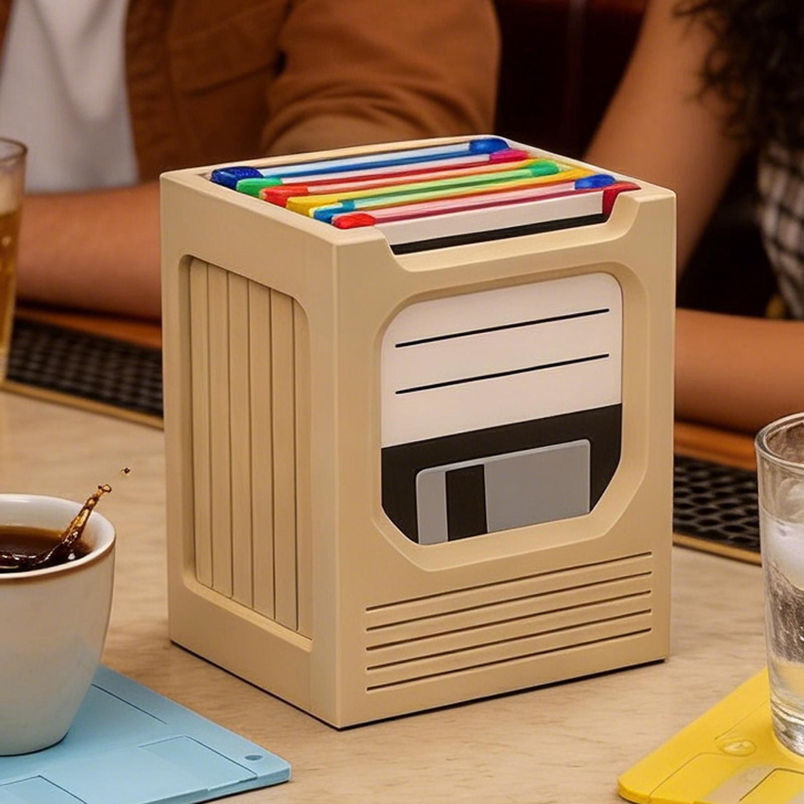 Retro Tech Coaster Holder Set  - Office Tech review and price