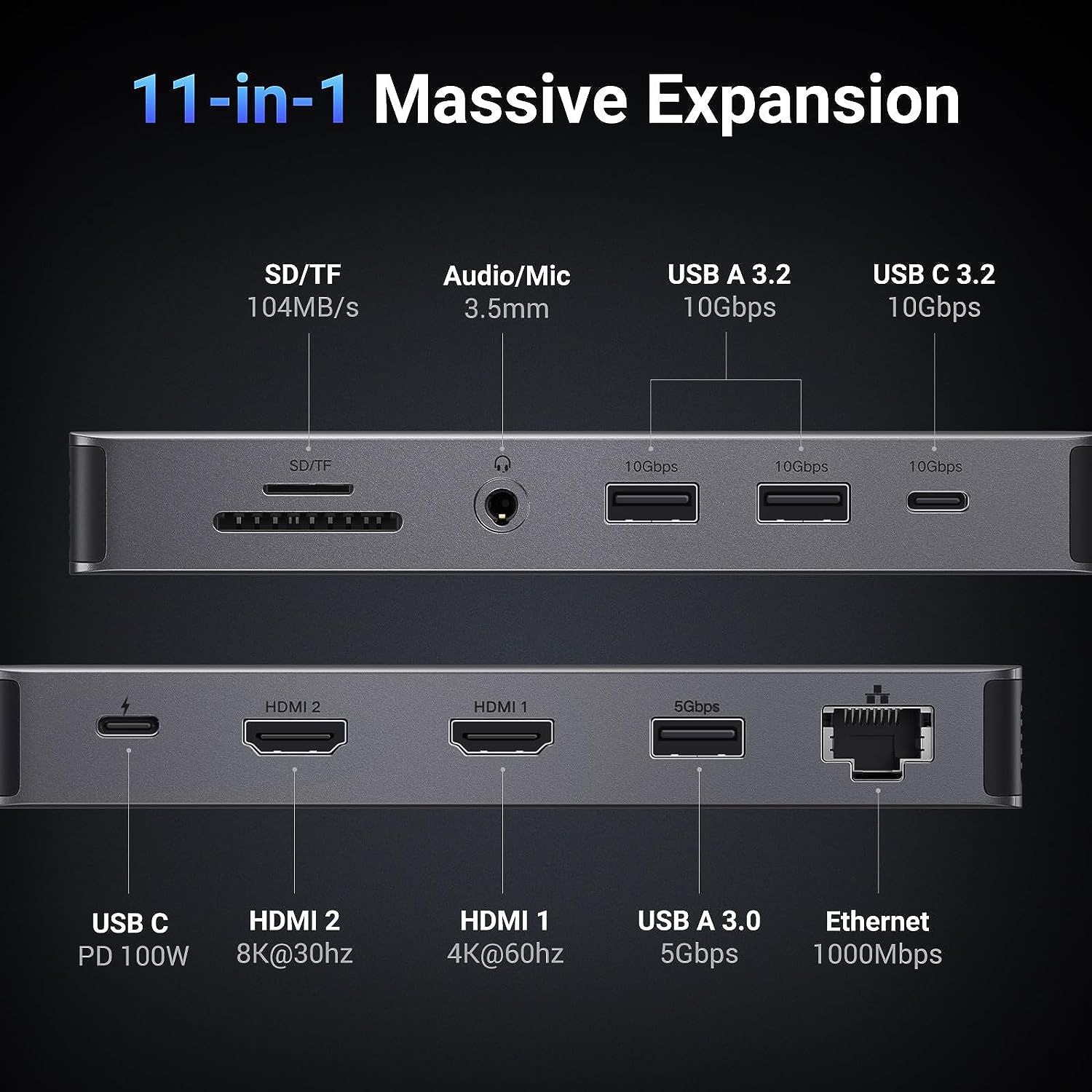 UGREEN Revodok Pro 211 Laptop  - Docking Station Usb C review and price