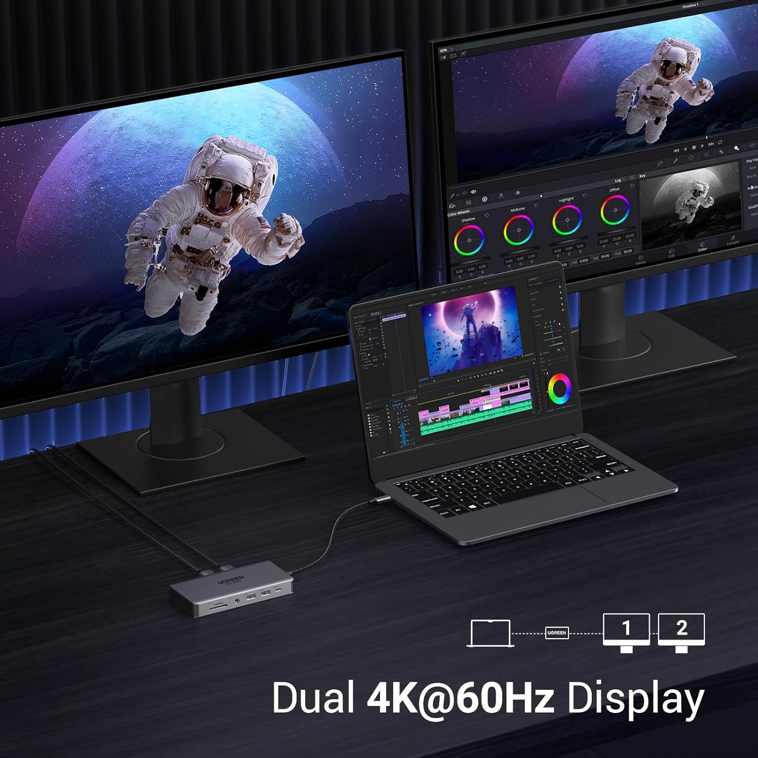 UGREEN Revodok Pro 211 Laptop  - Docking Station Usb C review and price