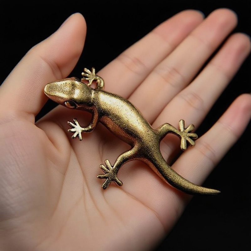 Handmade Bronze Retro Gecko Li - Office Tech review and price