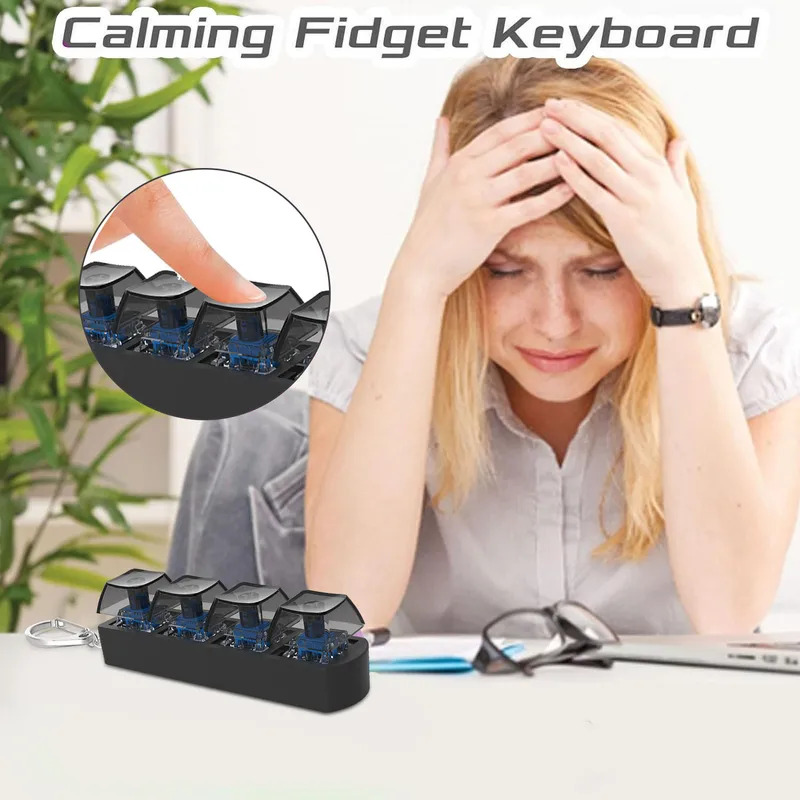 4Keys Finger Button Anti-stres - Office Tech review and price